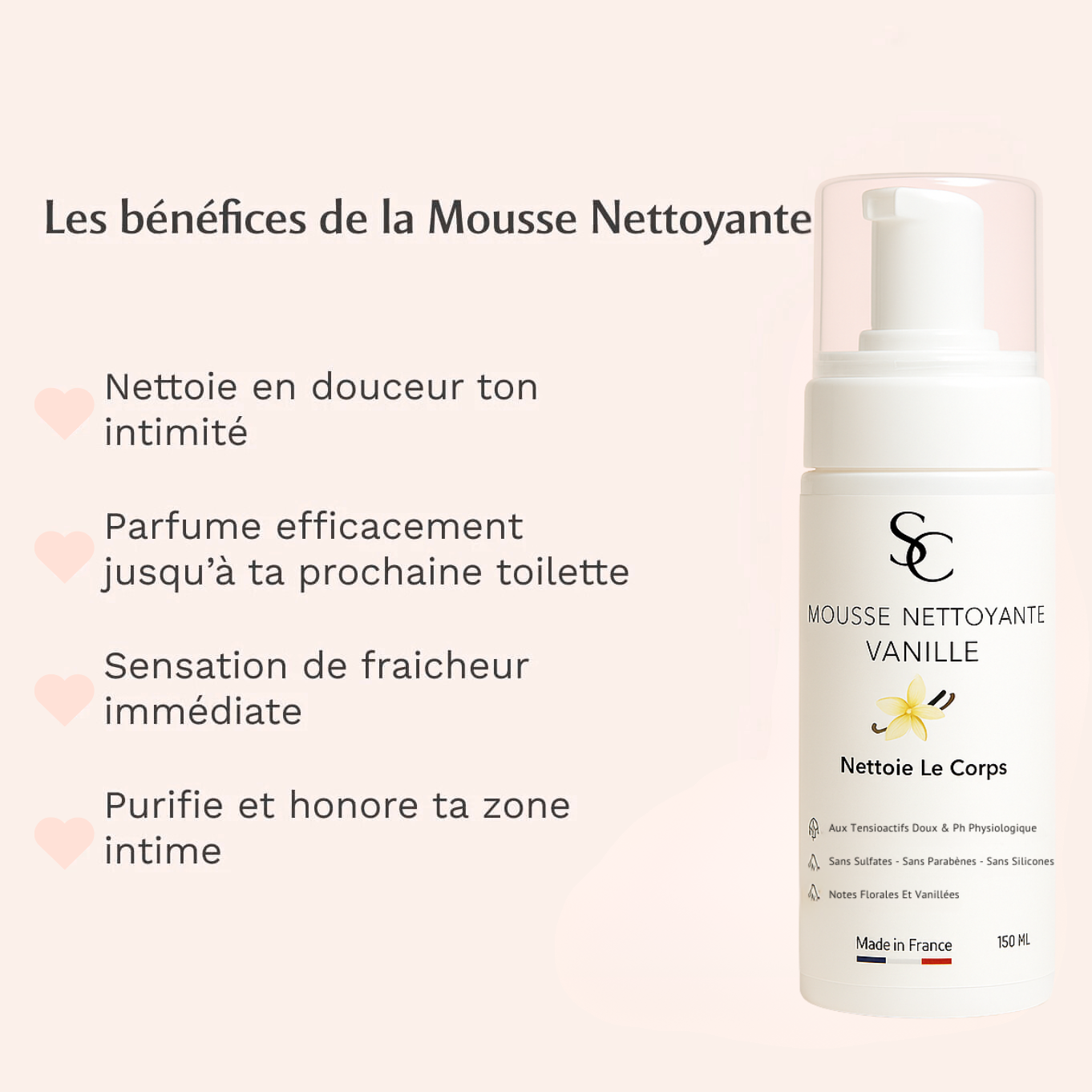 Mousse Intime Vanille